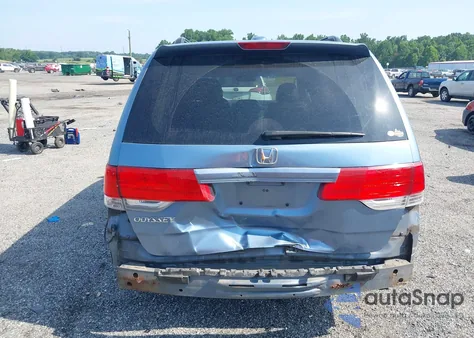 2010 Honda Odyssey Ex-L из США, поврежденный, VIN 5FNRL3H71AB102945